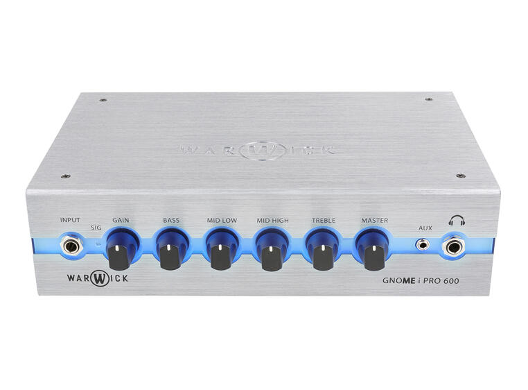 Warwick Gnome i Pro 600W Digital Amp With USB Interface, 230 Volt