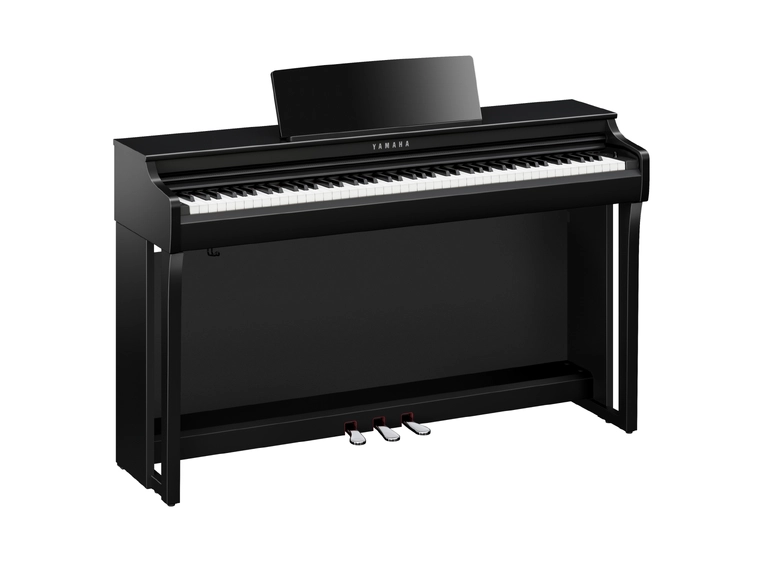 Yamaha Clavinova CLP-825PE Digitalpiano Polert Svart