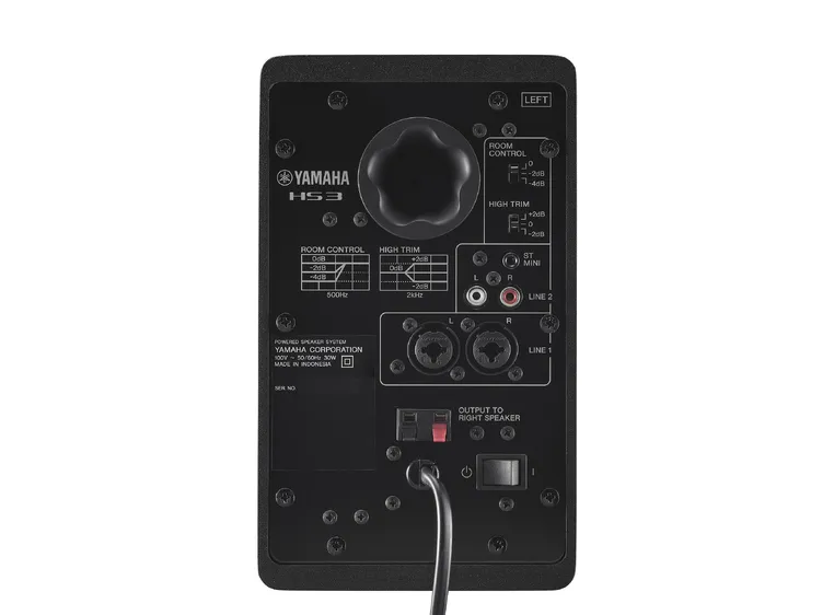 Yamaha HS3 Studiomonitorer Svarte (Pris per par) 
