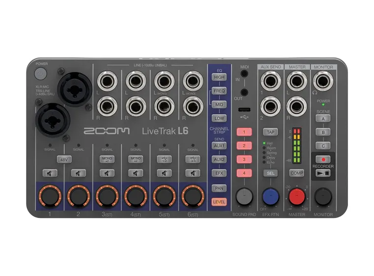 Zoom Livetrak L-6 