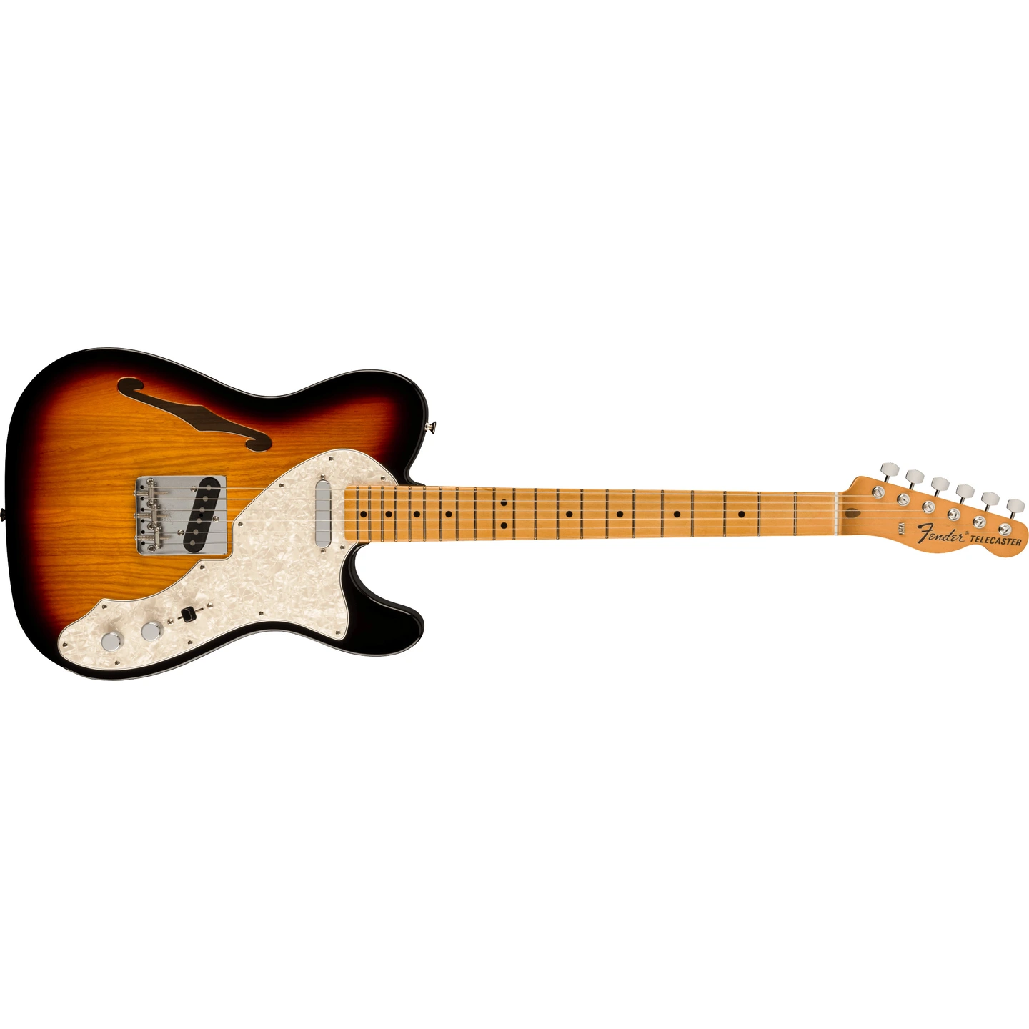 Fender Vintera II 60s Telecaster* *Kunderetur Thinline, 3-tone burst, MN