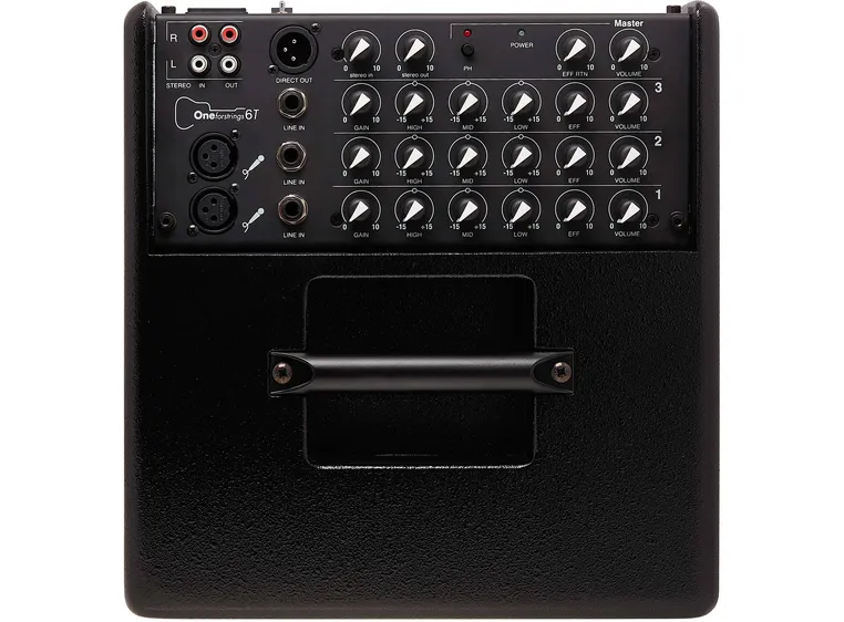 Acus One For Strings 6T-SIMON V2 Black akustisk gitar-forsterker 