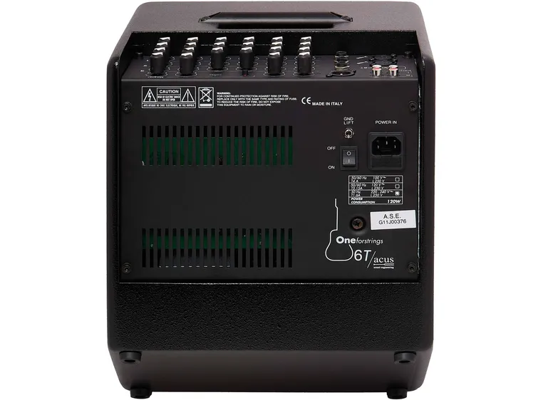 Acus One For Strings 6T-SIMON V2 Black akustisk gitar-forsterker 