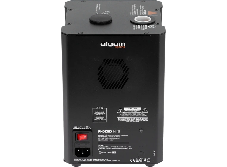 Algam Lighting Phoenix Mini Kompakt Cold Spark-maskin 