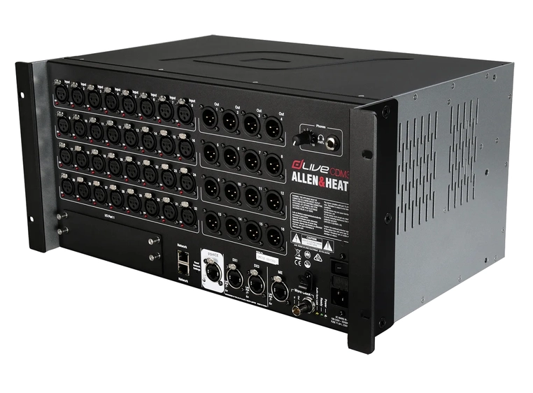 Allen & Heath dLive C Class CDM32 MixRack - 128 x 64 I/O, 32/16 socket 