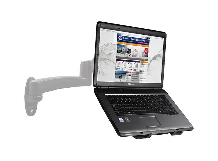 B-Tech BT6045/B Shelf for Deskmounts Black 