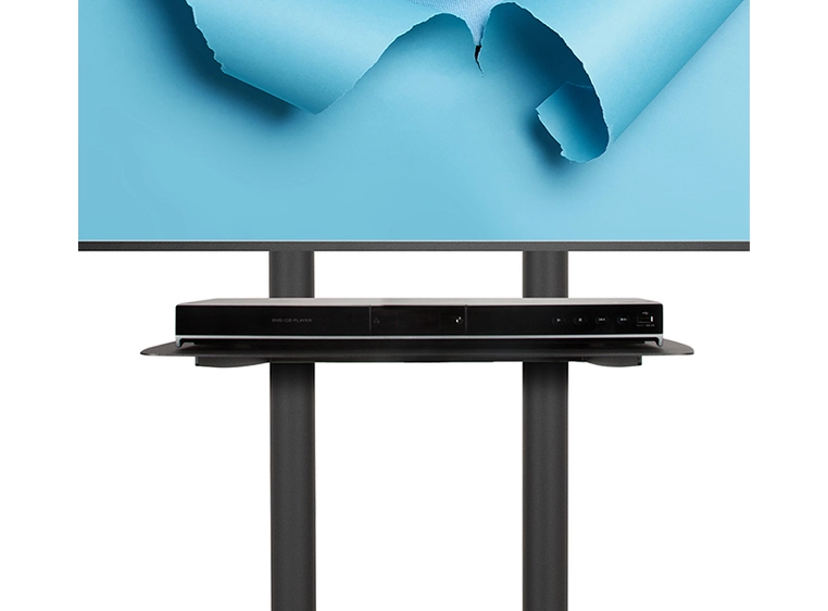 B-Tech BT8504/B Flat Screen Display Trolley / Stand, Black v2 