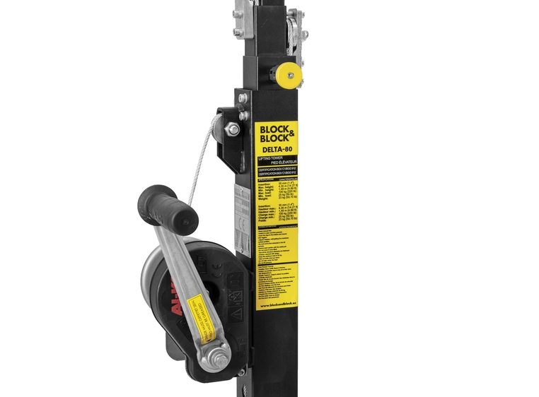 Block and Block DELTA-80 Winch Stand 100kg 4.35m 