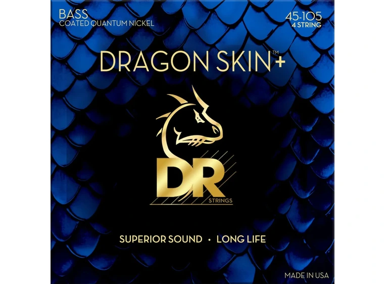 DR Strings DBQ-45 Dragon skin+ (045-105) 