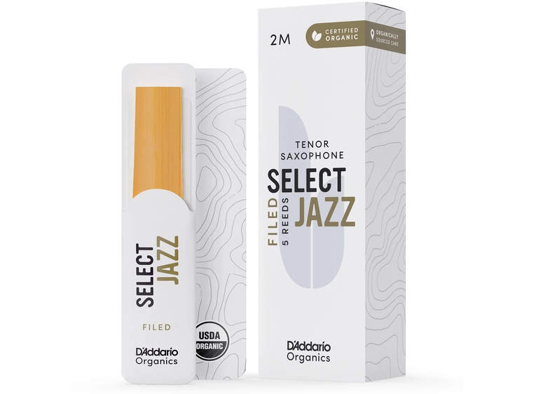 D'Addario Woodwinds ORSF05TSX2M 5-pk 2M Org. Select Jazz Filed Tenor-sax 