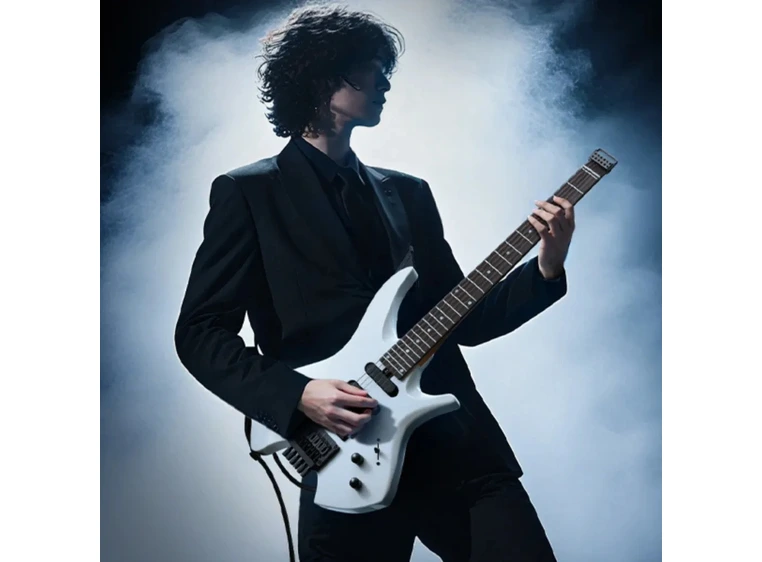 Donner NHL-500 Headless el-gitar white 