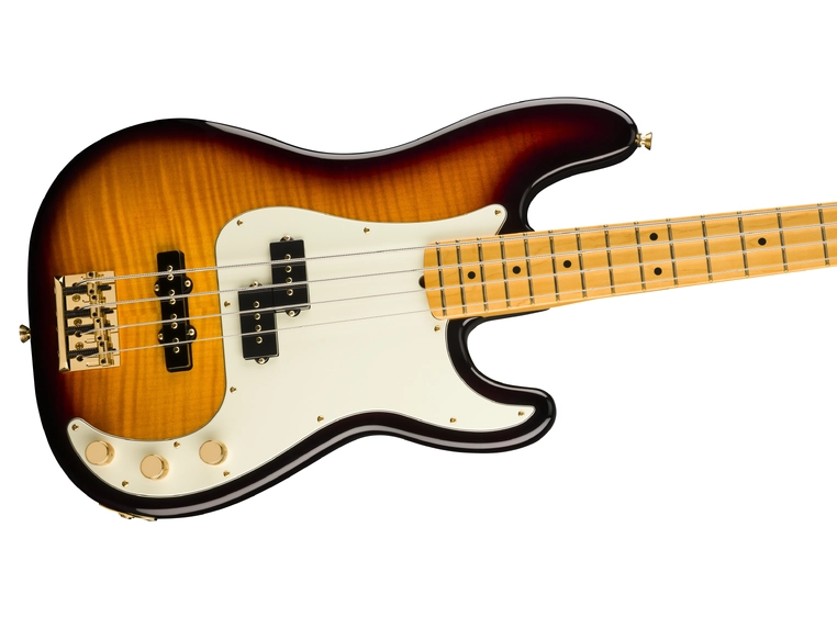 Fender 75th Ann. Am Pro PJ Bass MN, 2-Color Sunburst 
