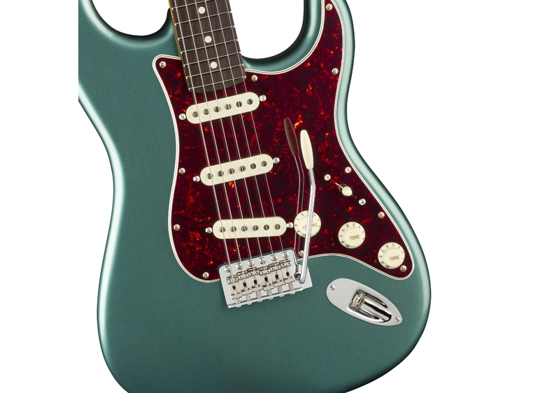 Fender Am Pro Classic Stratocaster Faded Sherwood Green Metallic, RW 