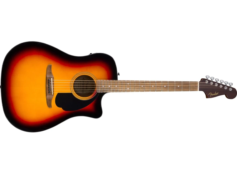Fender California Standard Redondo CE Spruce Top, Black Pick, 3-Color SB 