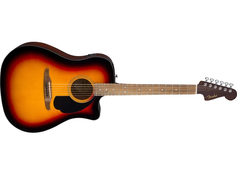 Fender California Standard Redondo CE Spruce Top, Black Pick, 3-Color SB 