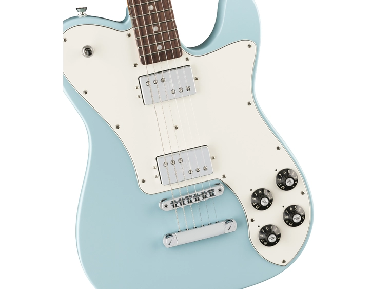 Fender Kingfish Delta Day Telecaster Dlx Daphne Blue, RW 