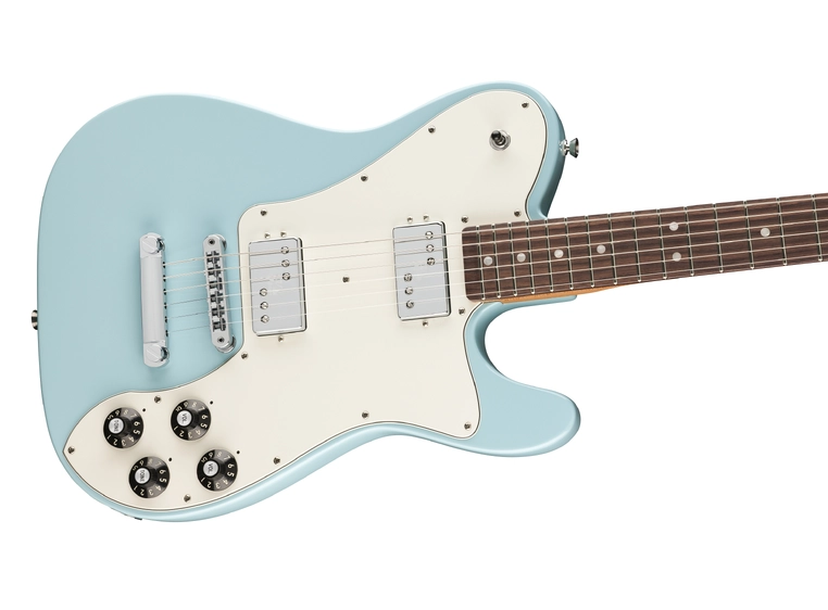 Fender Kingfish Delta Day Telecaster Dlx Daphne Blue, RW 