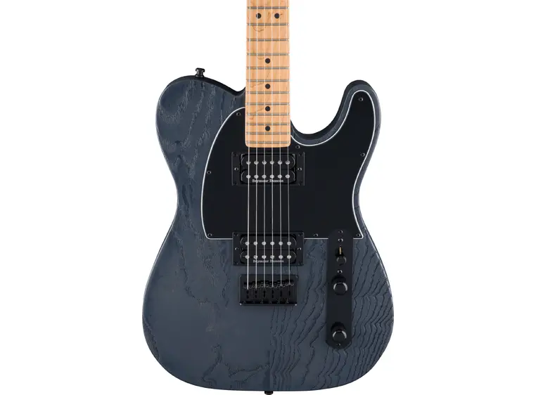 Fender Ltd Ed. American Pro II Tele Sandblasted, HH, MN, Smoke Transparent 