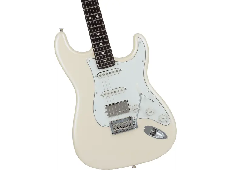 Fender MIJ Hybrid II Stratocaster HSS RW, Olympic Pearl 