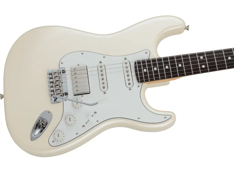 Fender MIJ Hybrid II Stratocaster HSS RW, Olympic Pearl 