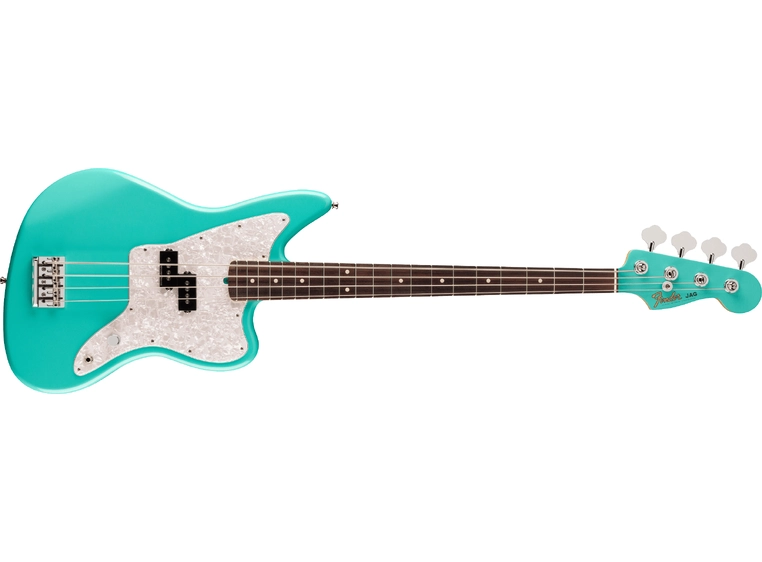 Fender Mark Hoppus Jaguar Bass RW, Sea Foam Green 