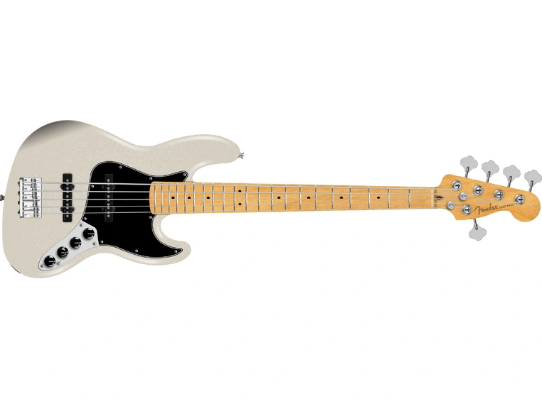 Fender Player II Mod. Active Jazz Bass V MN, Olympic Pearl 