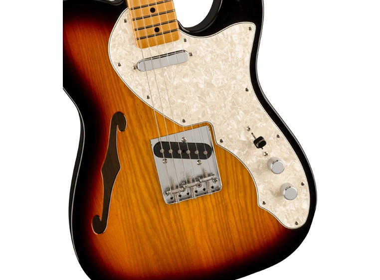 Fender Vintera II 60s Telecaster Thinline, 3-Color Sunburst, MN 