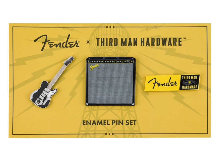 Fender x Thirdman Hardware Lapel Pin Set 