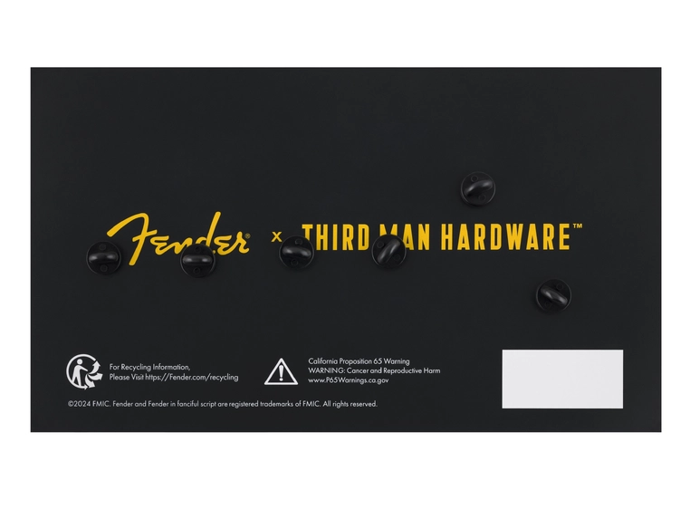 Fender x Thirdman Hardware Lapel Pin Set 