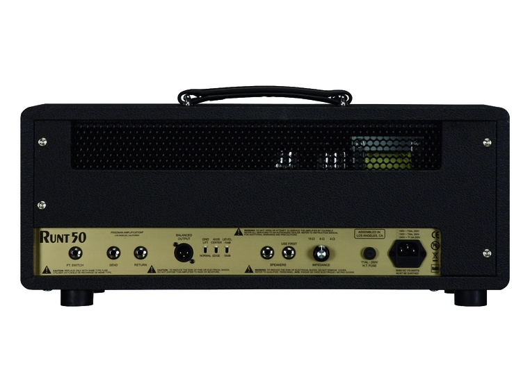 Friedman RUNT-50 Head 2 Channel - 50 Watt Head - EL34 