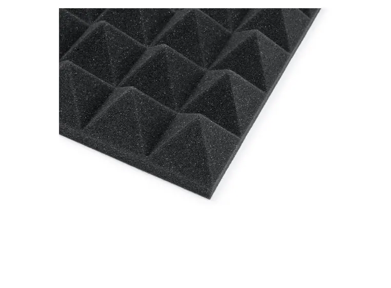 Gator Frameworks GFW-ACPNL1212PCHA-4PK 4 Pack of Charcoal 12x12" Acoustic Panel 