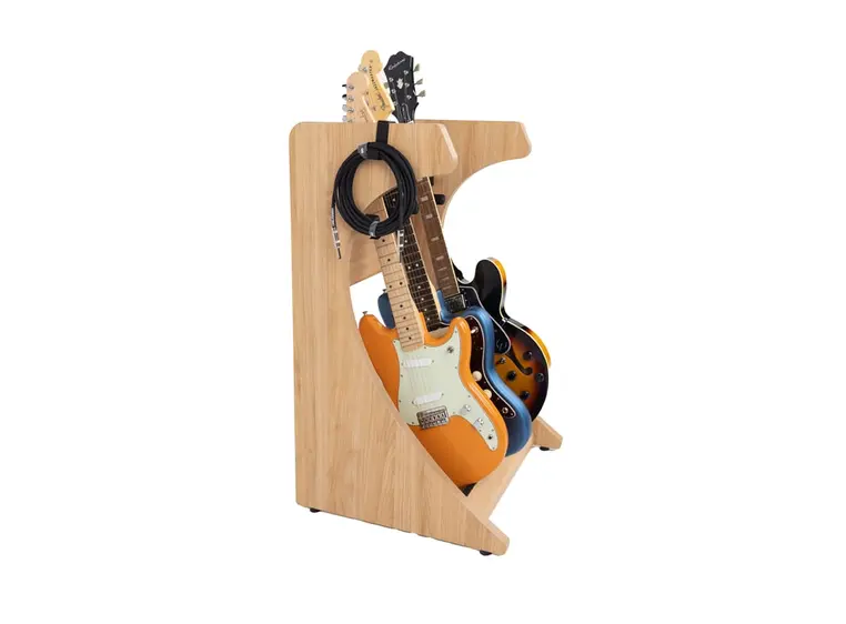 Gator Frameworks GFW-ELITEGTR3RK-MPL Elite Series 3 El/Ac Guitar Rack - MPL 