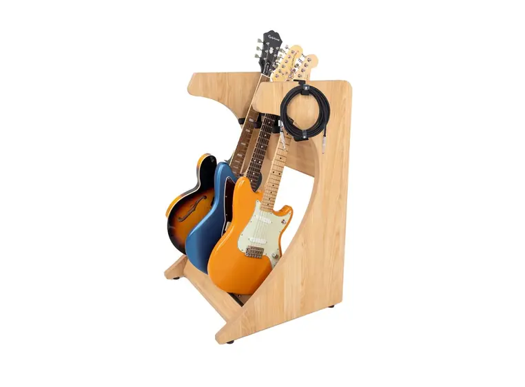 Gator Frameworks GFW-ELITEGTR3RK-MPL Elite Series 3 El/Ac Guitar Rack - MPL 