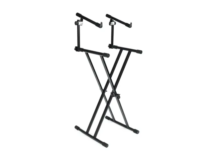 Gator Frameworks GFW-KEY-5100X Heavy-Duty 2 Tier X-Style Keyboard Stand 