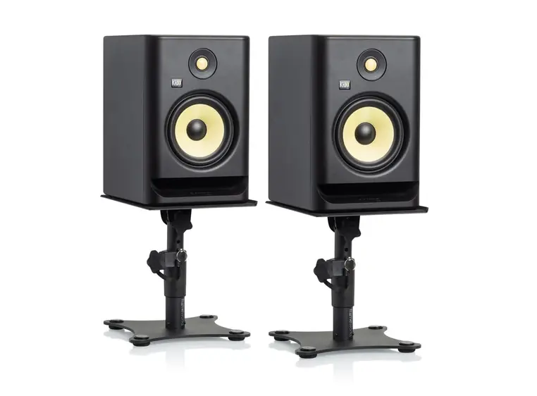 Gator Frameworks GFWSPKSTMNDSK Desktop Studio Monitor Stand (Par) 