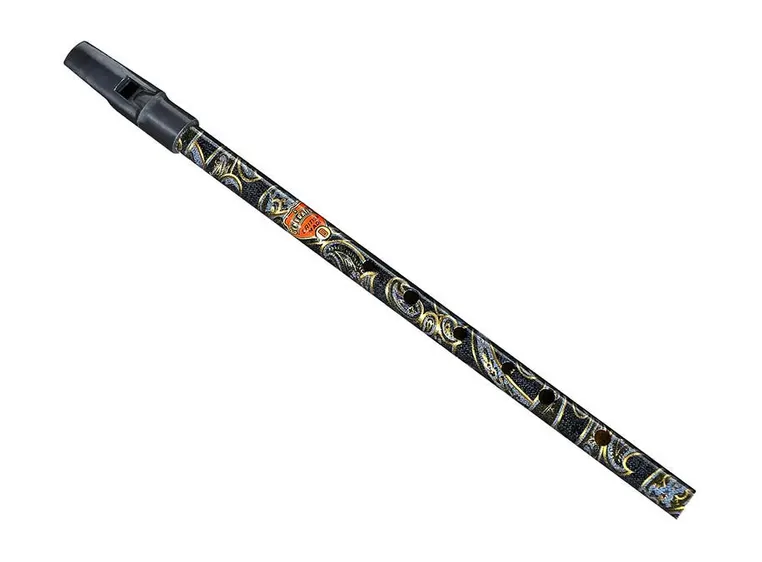 Generation Tin Whistle Boho Black Paisley 