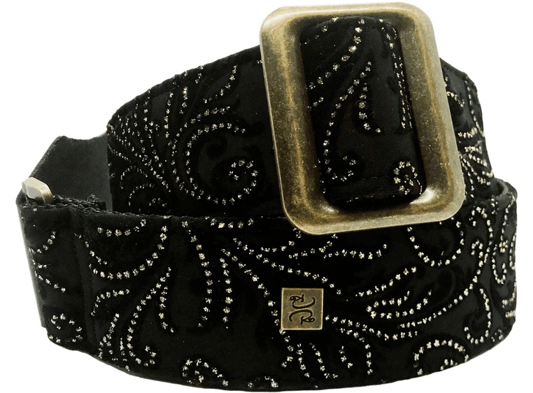 Get'm Get'm Rock'N'Roll Black & Gold Damask 2" Gitarreim 