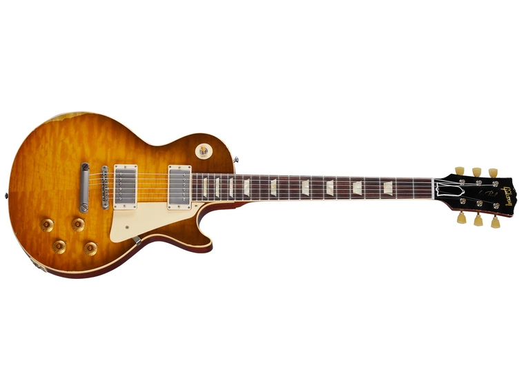 Gibson Customshop 1959 Les Paul Standard Reissue Heavy Aged Green Lemon Fade 