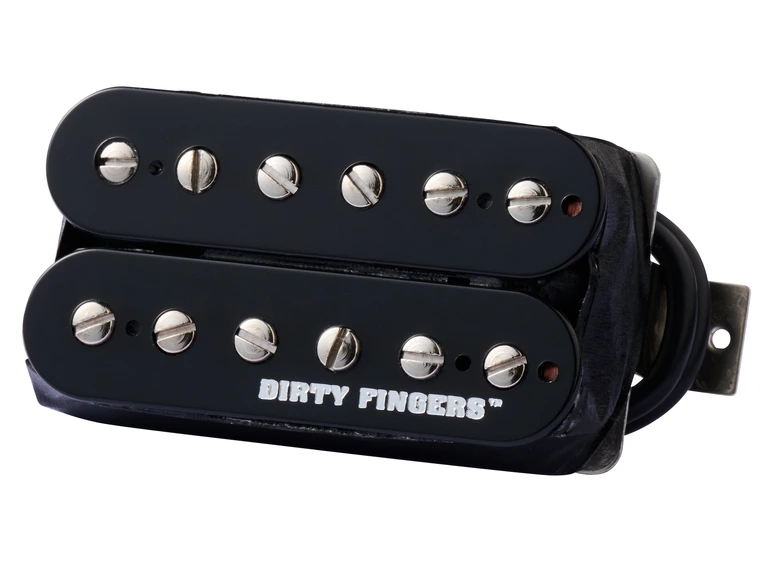 Gibson Dirty Fingers Quick Connect Hot Ceramic Rhythm Humbucker - Black 