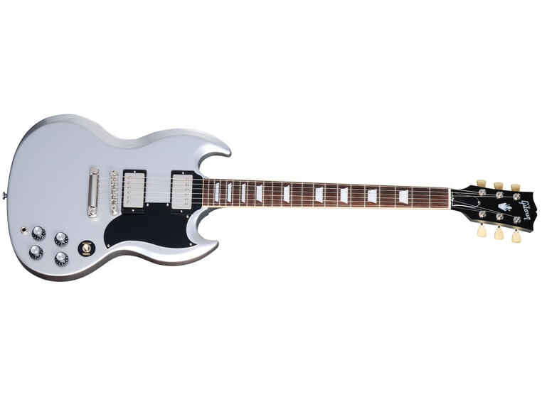 Gibson SG Standard 61 Stop Bar Silver Mist