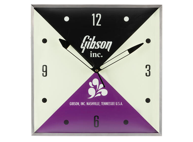 Gibson Vintage Lighted Wall Clock Gibson