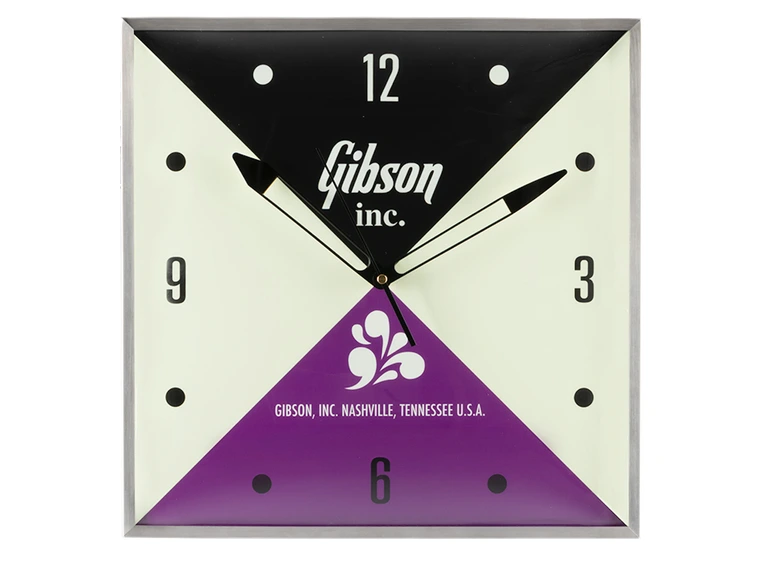 Gibson Vintage Lighted Wall Clock Gibson 
