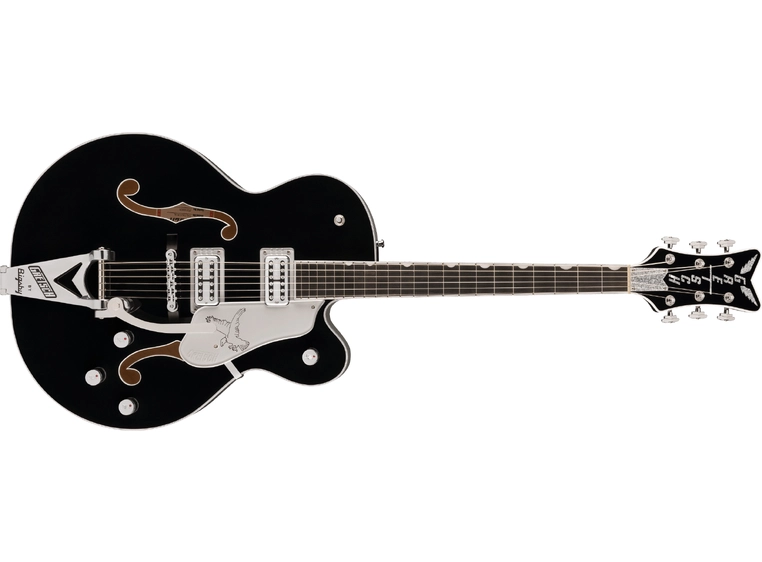 Gretsch Falcon Hollow Body String-Thru Bigsby, EB, Black 