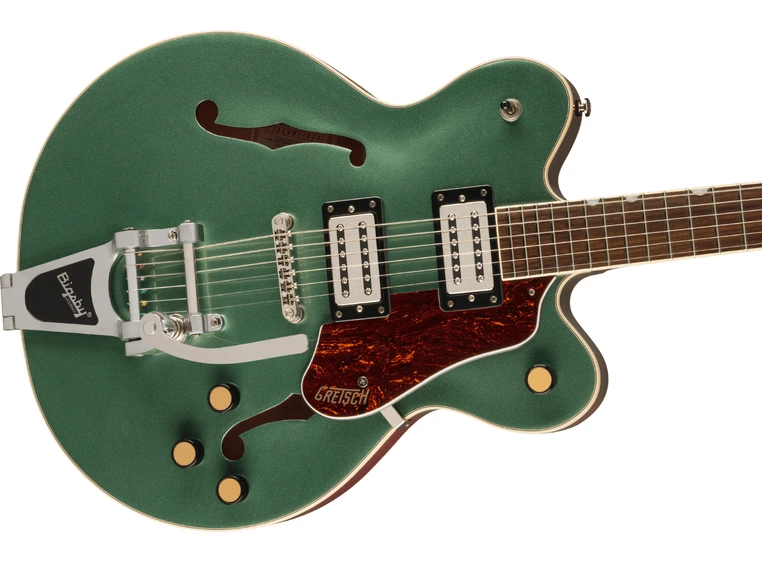 Gretsch G2622T Streamliner CB DC Bigsby Steel Olive, Laurel FB, BT-3S Pickups 