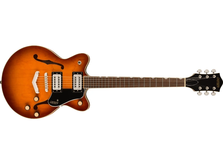 Gretsch G2655 Streamliner CB Jr. DC with V-Stoptail, Abbey Ale, Laurel FB 