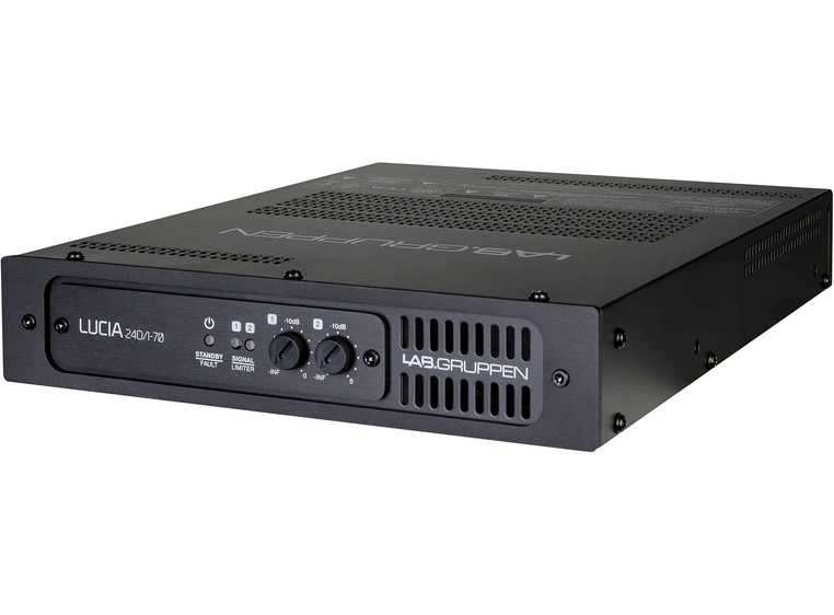 HK Audio Lucia 240 240w, 70v en kanals forsterker 