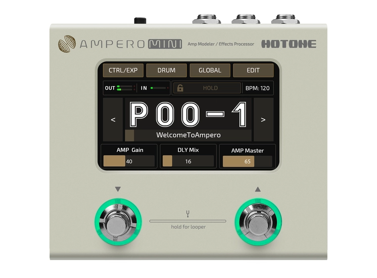 Hotone Ampero Mini Vanilla multieffekt 