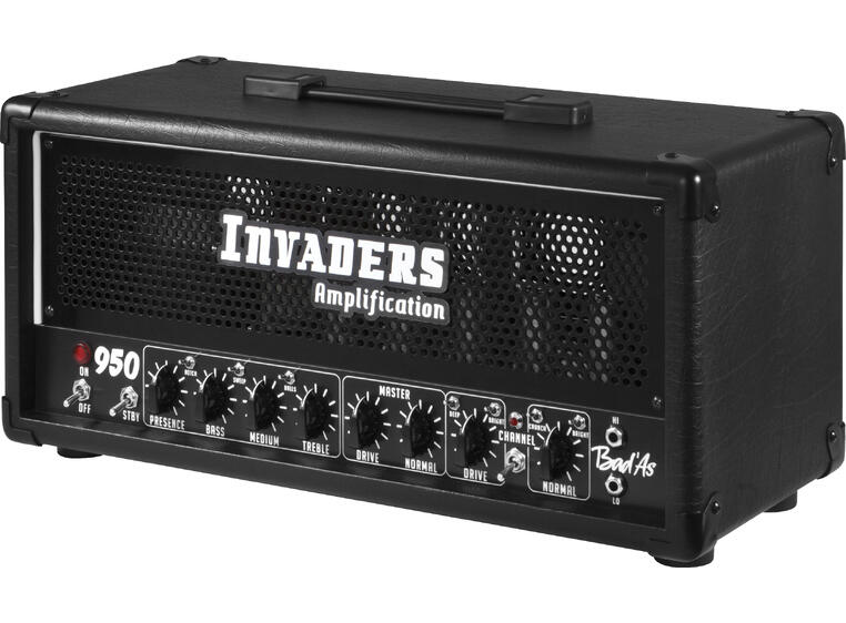 Invaders Amplification 950 Bad’As Black Taurus 50 Watts Gitartopp