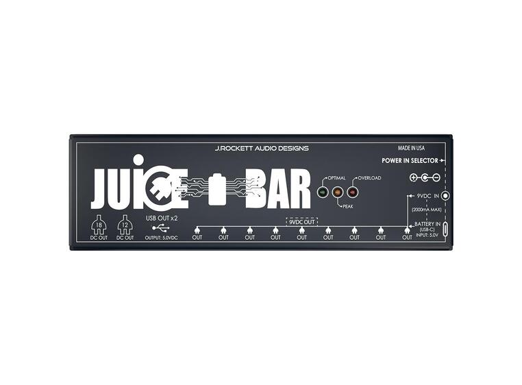 J. Rockett Juice Bar Power distributor and voltage converter