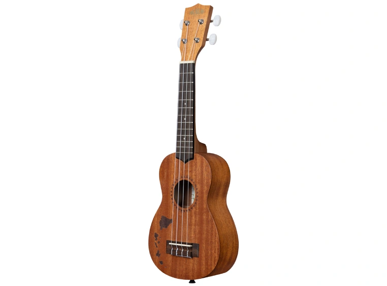 Kala KA-15S-H1 Satin Mahogany Soprano Hawaiian Islands, med bag (UB-S) 
